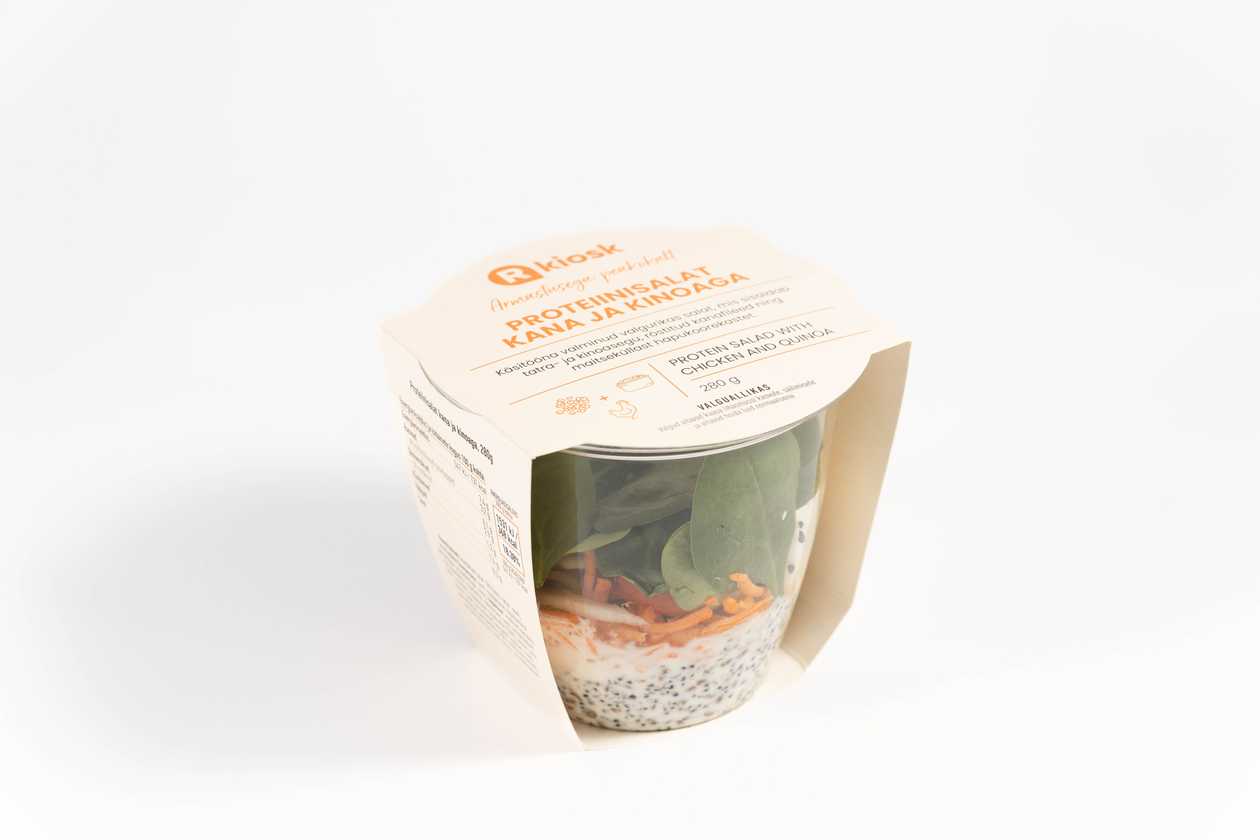 Proteiinisalat kana ja kinoaga 280g