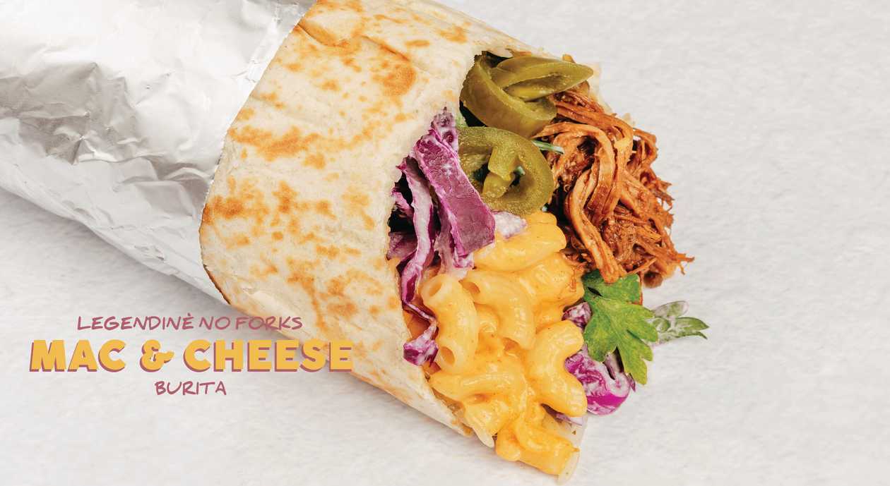 Mac & Cheese Burrito