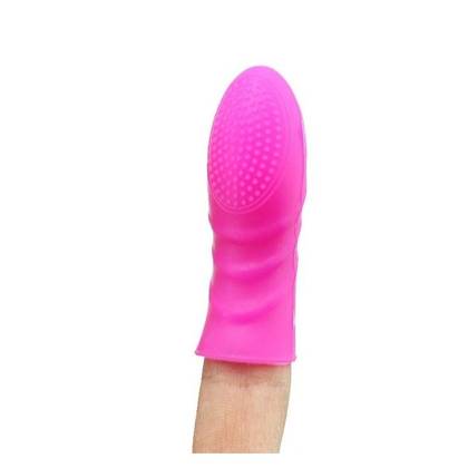 Clit & G-spot Stimulating Finger Sleeve - Pink