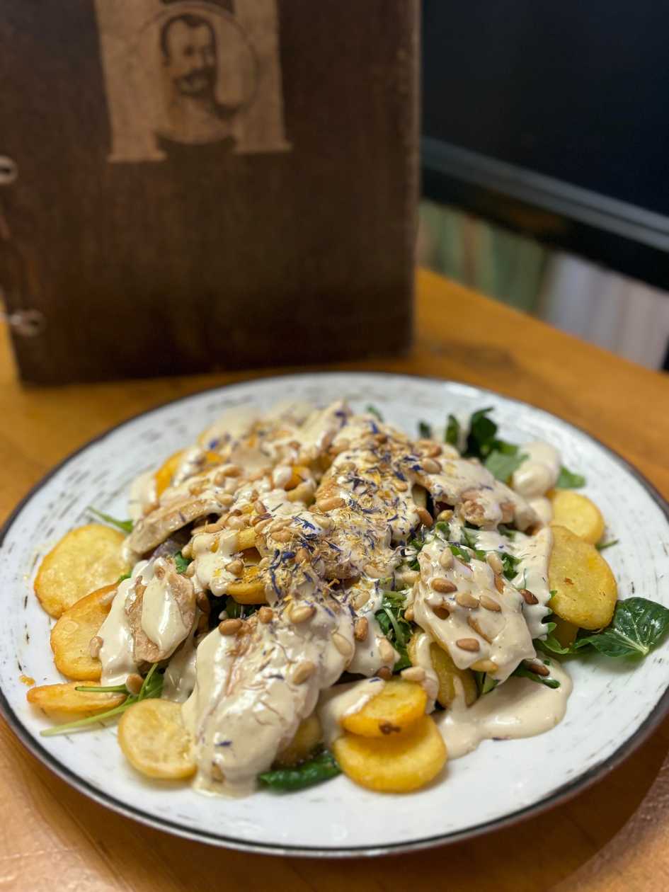 Warm Chicken Salad