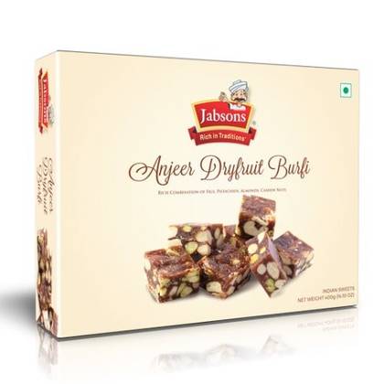 Anjeer Dryfruit Burfi 400g