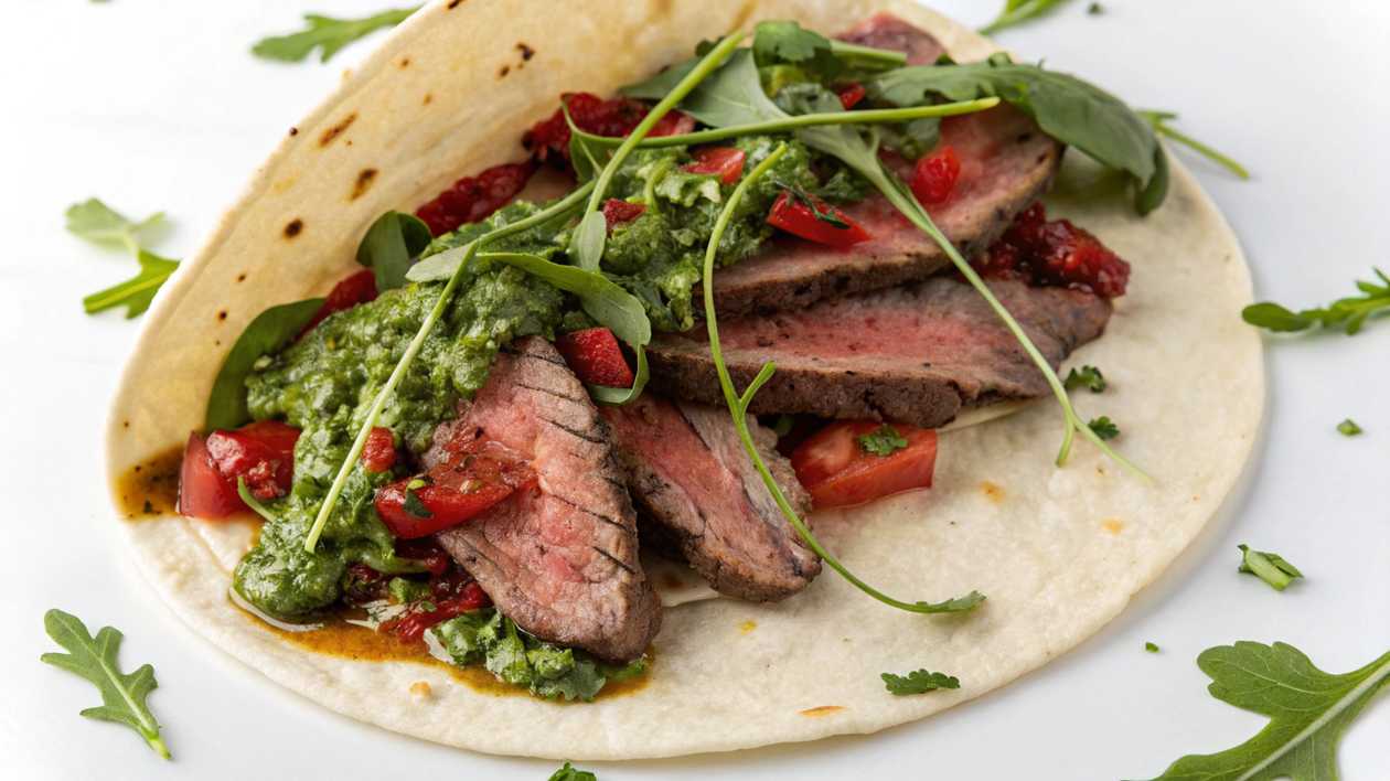 Grilled Chicken Steak with Herb Pesto