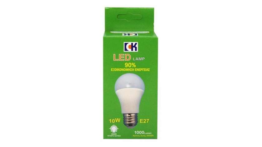 Ck Led Globe Light Bulb 10W (E27) Cool Daylight