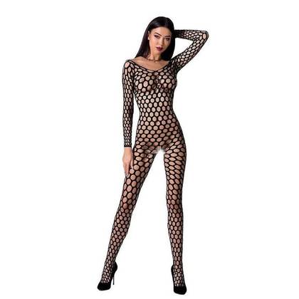 Fishnet Bodystocking Overall BS077 Black