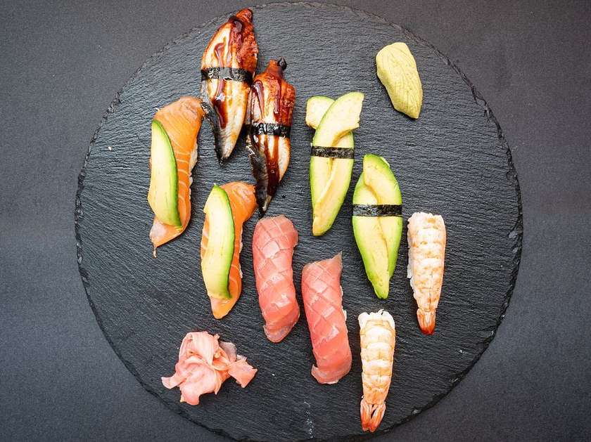 Rainbow Nigiri set