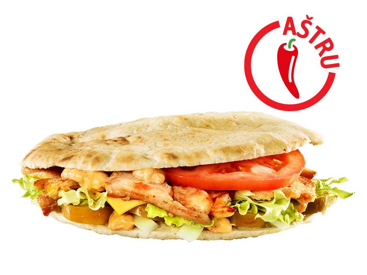 Kebabas su vištiena