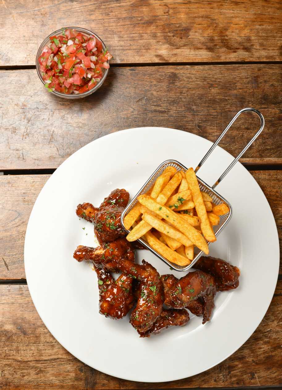 Honey Lemon Zing Wings