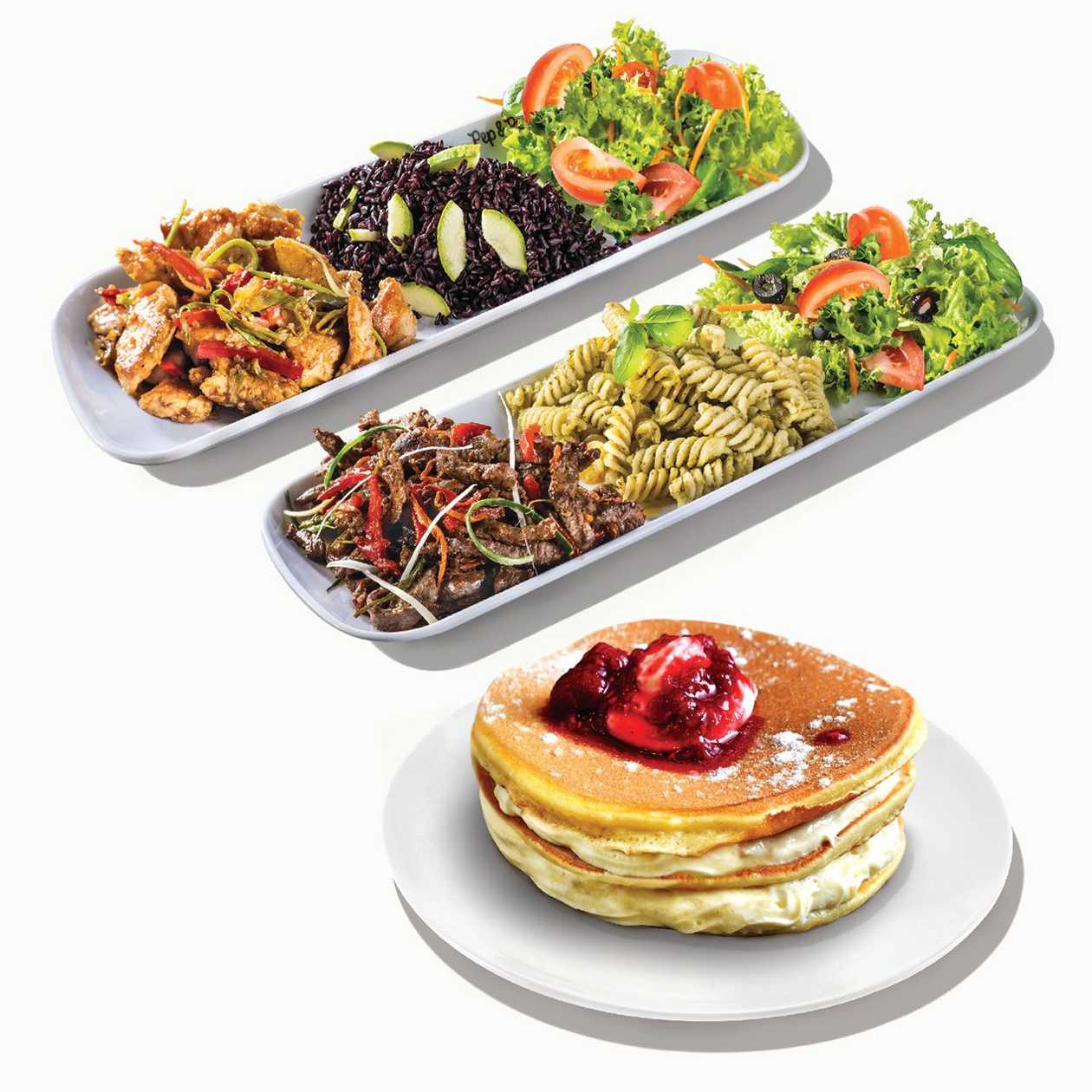 PLATES & PANCAKE