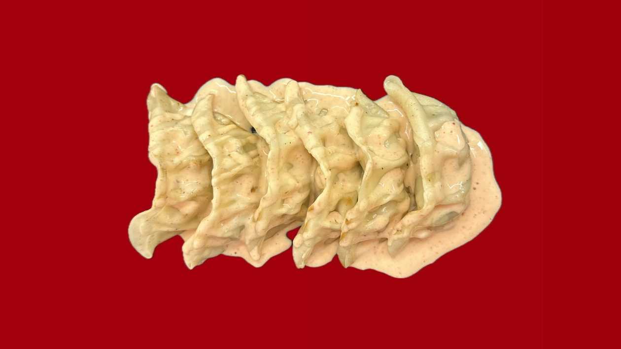 Spicy gyoza (6 pcs)