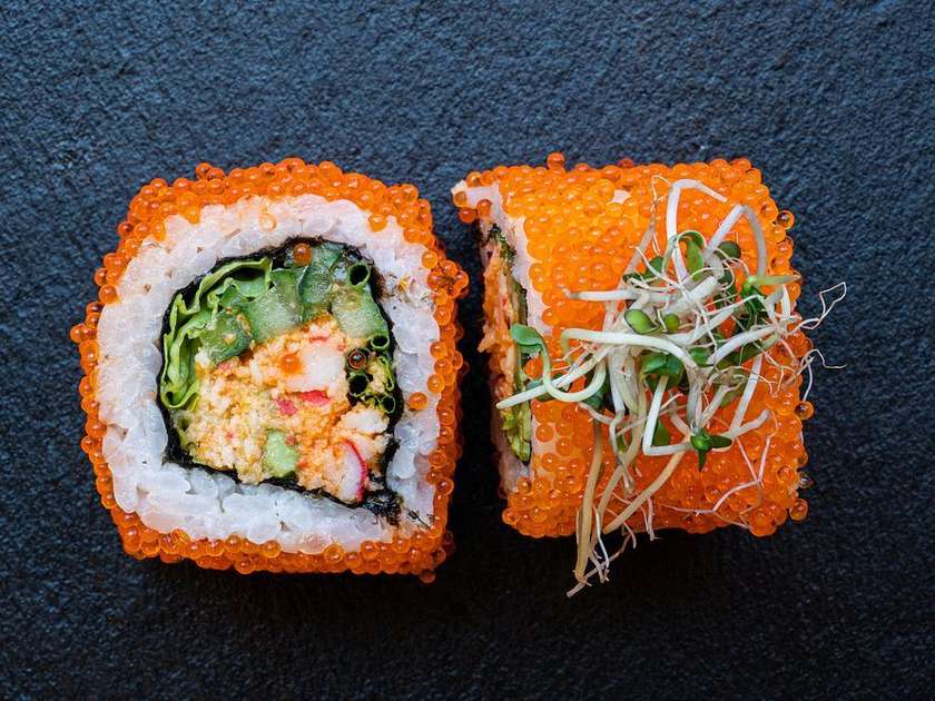 Red Crab Maki 8 Pcs