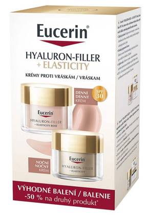 Eucerin Hyaluron-Filler + Elasticity Rose Day & Night Cream 2x50ml 2024
