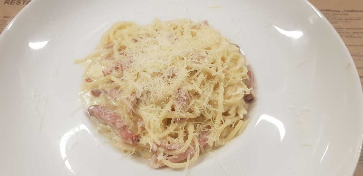 Spaghete Carbonara