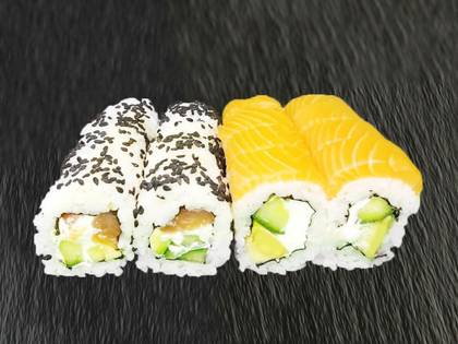 Philadelphia sesame & Philadelphia classic