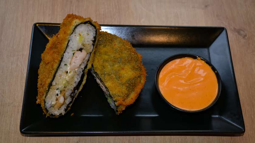 Kura teriyaki burger