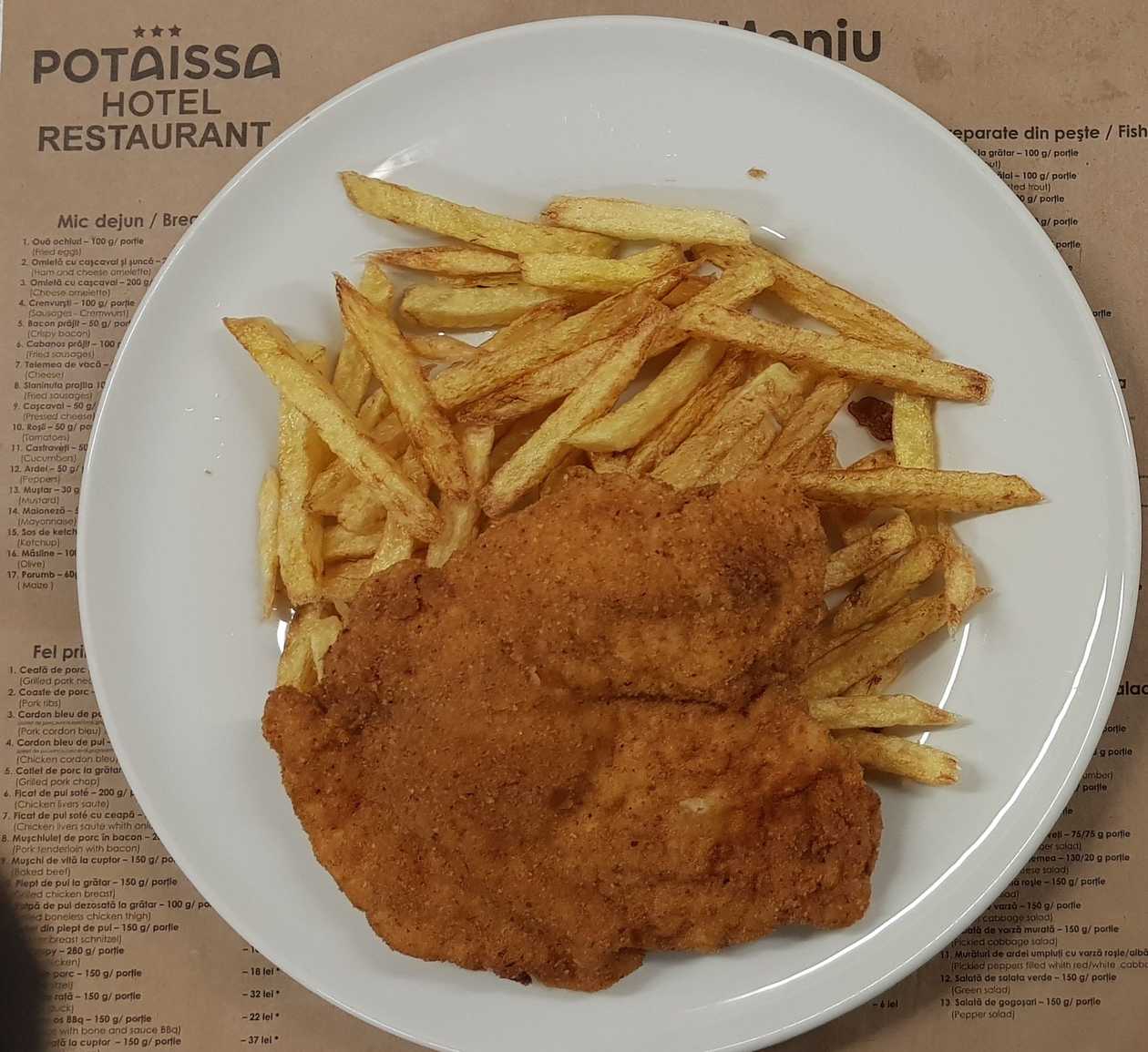 Snitel De Porc (fara garnitura)