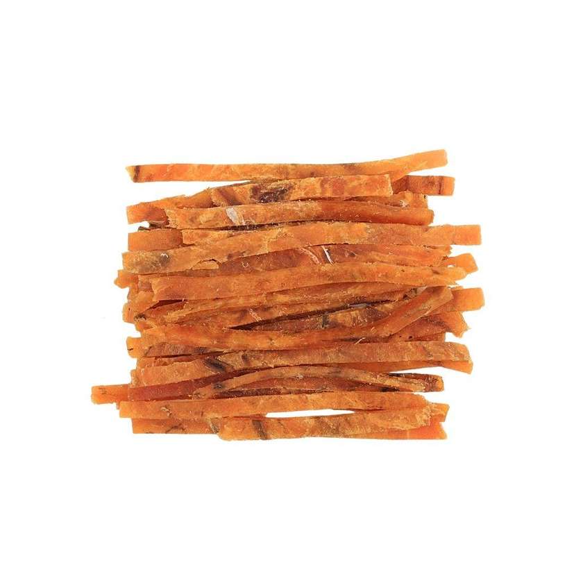 Błękitek Suszony Słony z Papryką Chili Paski (50g)