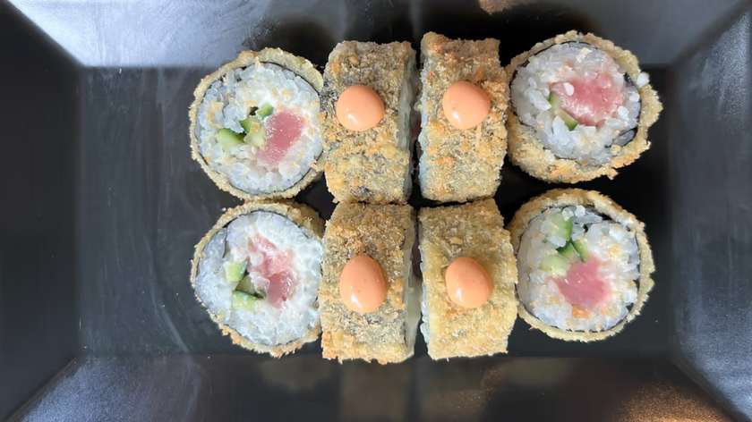 Tuniak spicy Tempura