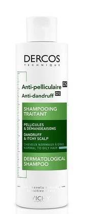 VICHY Dercos Anti-Dandruff Shampoo for Normal to Oily Hair 200ml