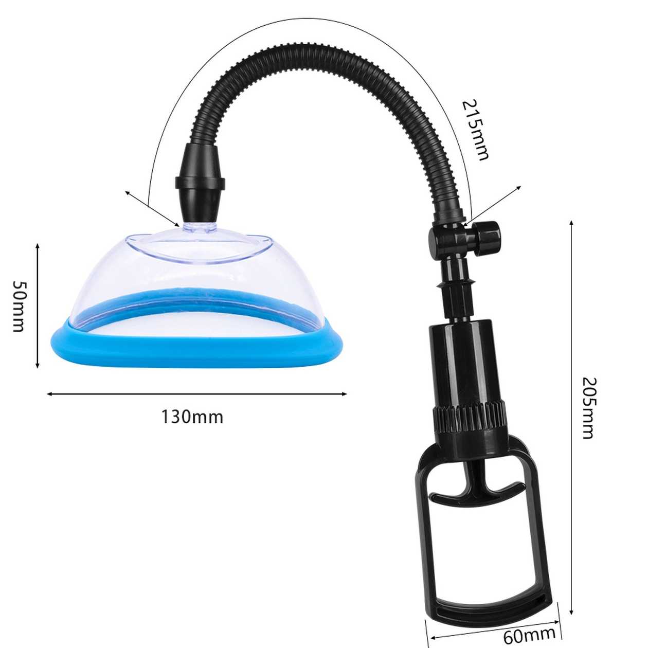 PowerPump Max Pussy Pump - Vacuum Vagina Pump with Soft Silicone Rim