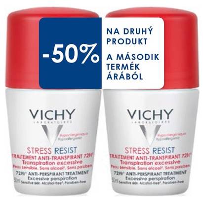 VICHY Stress Resist Deodorant Roll-On DUO 2x50ml