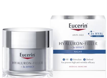 EUCERIN HYALURON-FILLER+3xEFFECT Night Cream 50ml