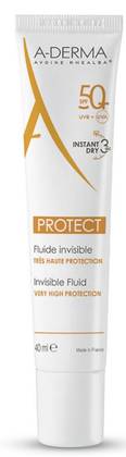 A-DERMA Protect Transparent Fluid SPF50+ 40ml
