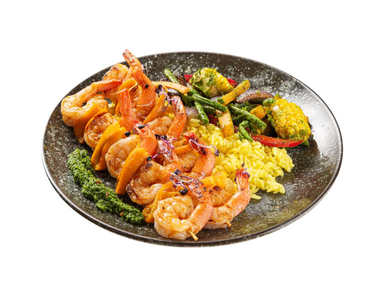 Shrimp skewer Large portion