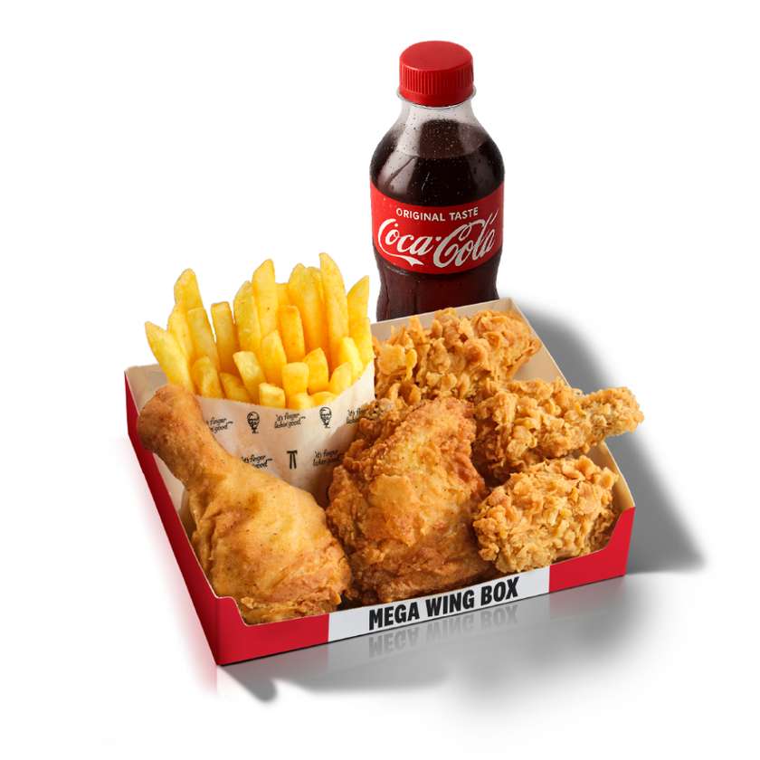 Streetwise Wings Mega Box Meal