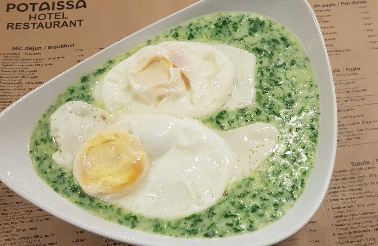 Spanac Scazut Cu Ochiuri