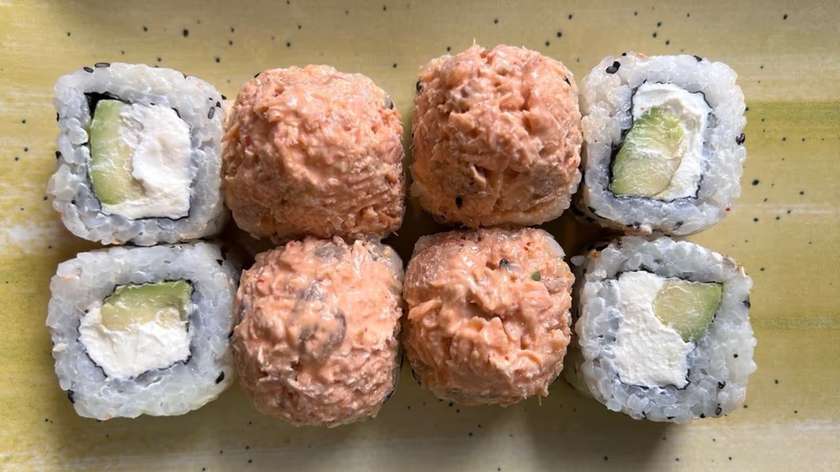 Chrumkavy losos teriyaki