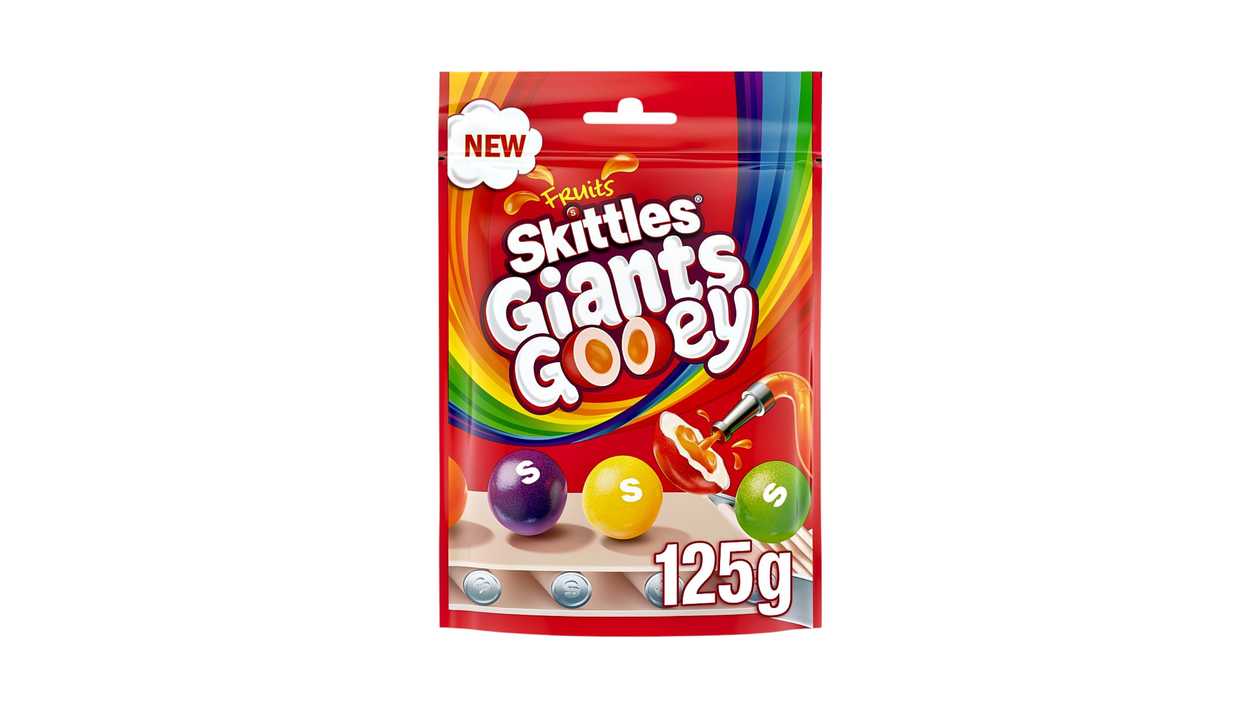Skittles Giants Gooey Fruits 125g