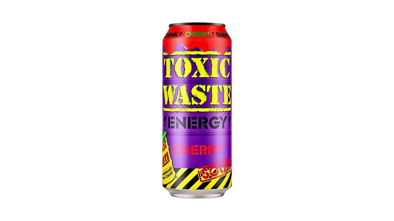 Toxic Waste Sour Cherry Energy Drink 500ml