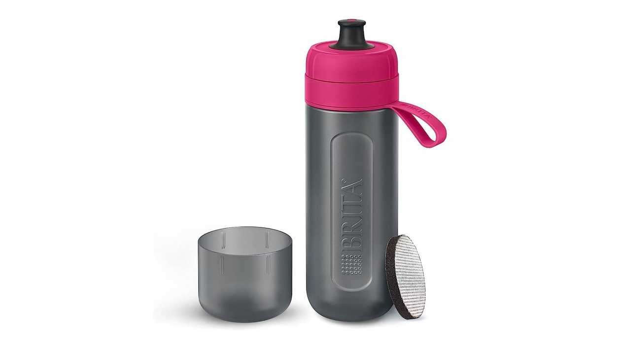 BRITA   WATER FILTER BOTTLE 600 ML + 1 MICRO DISC PINK4006387072599