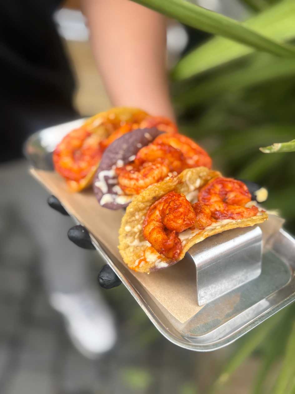 Tacos de Camarones A la Diabla