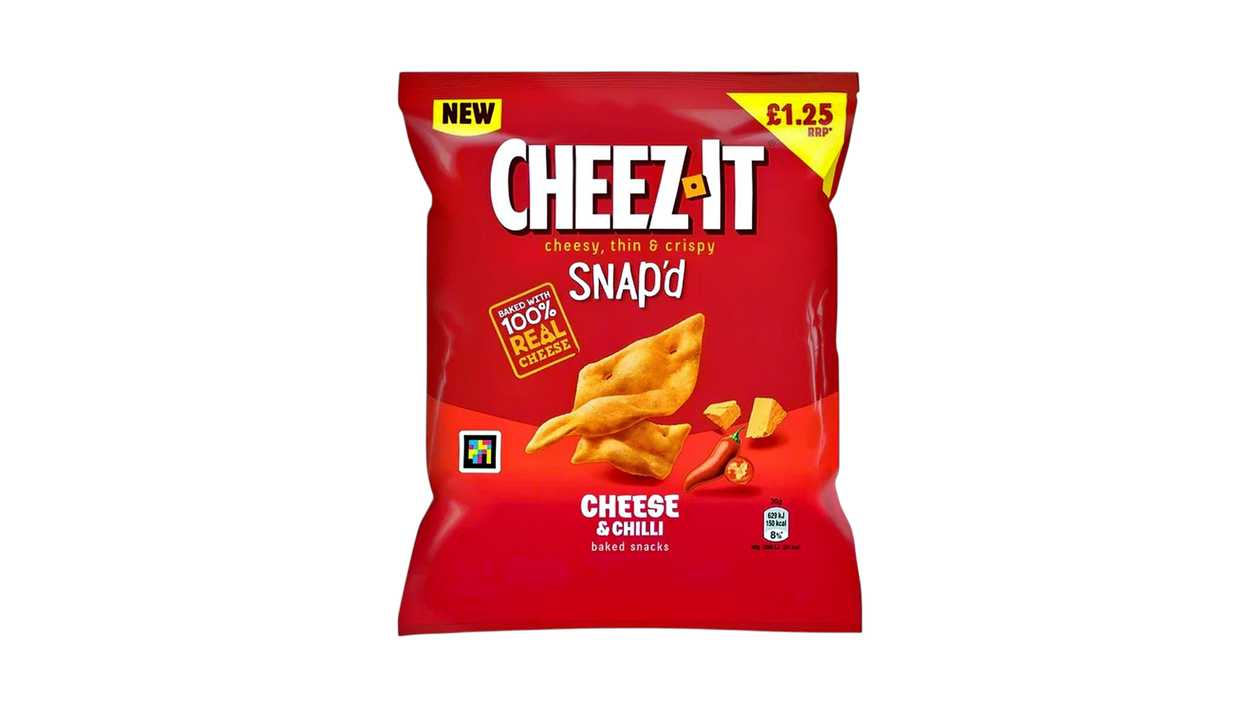 Cheez-It Snap'd Cheese & Chilli 65g