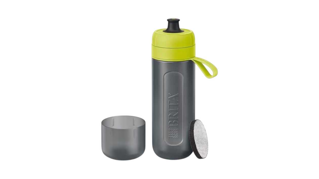 BRITA  WATER FILTER BOTTLE 600 ML +1 MICRO DISC GREEN4006387072612
