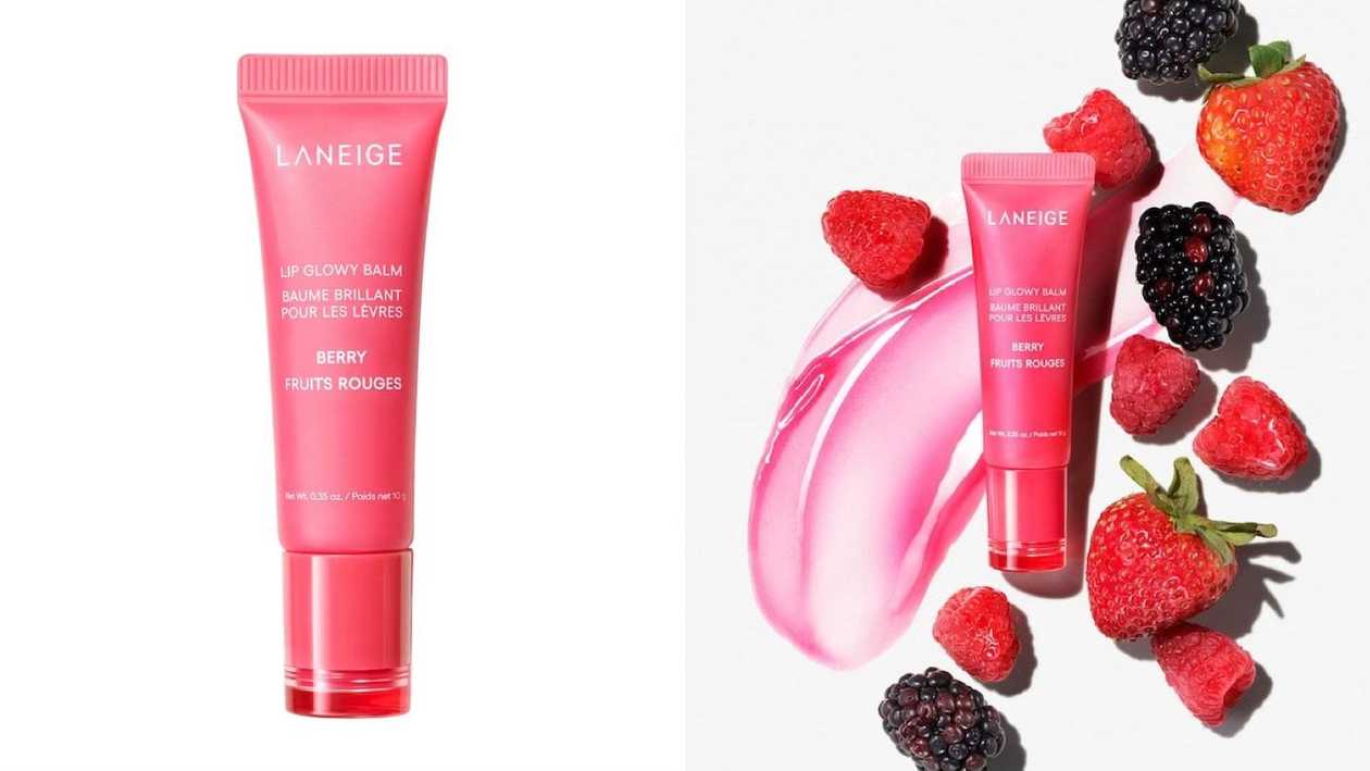 LANEIGE  LIP GLOWY BALM BERRY TRAVEL SIZE 5G  6013
