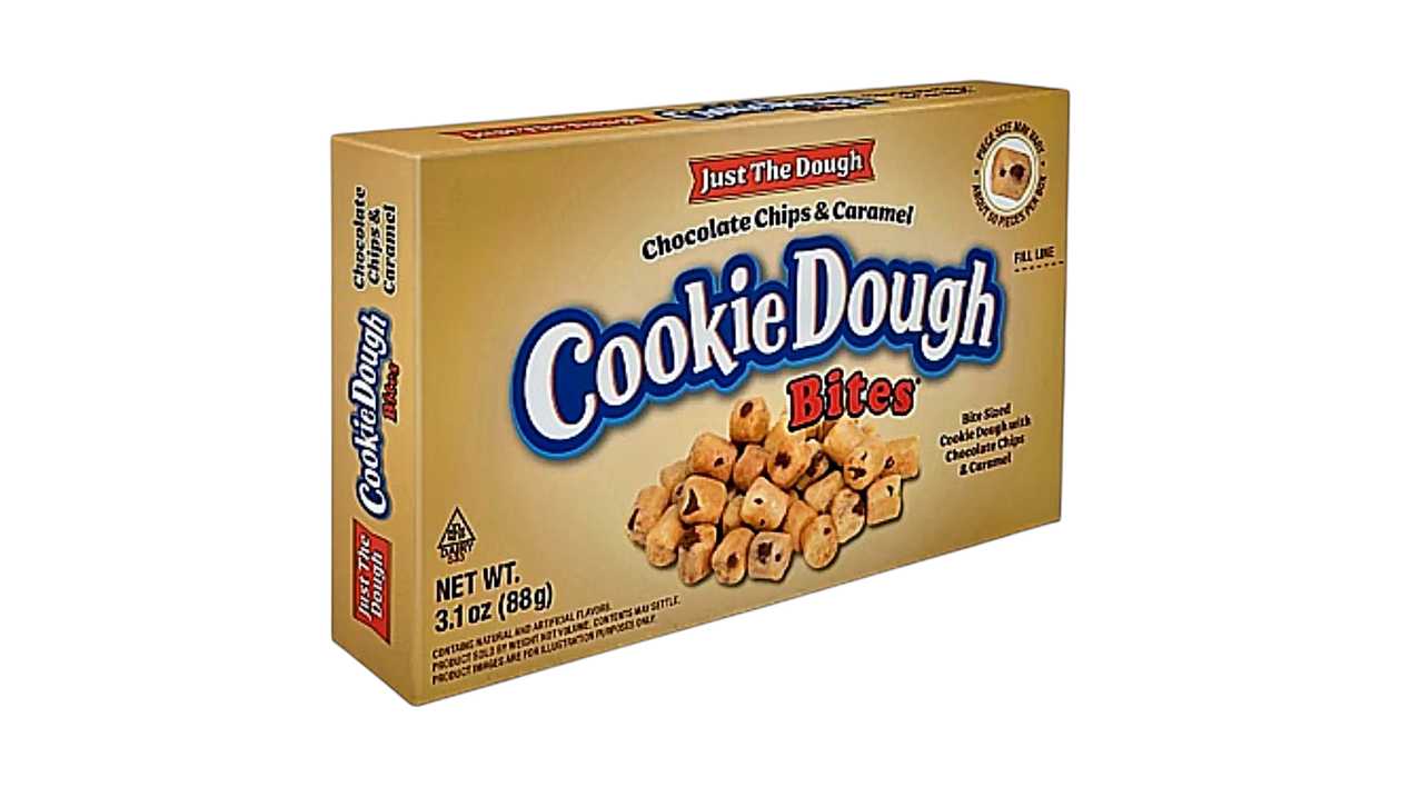 Just The Dough Cookie Dough Bites Chocolate Chips & Caramel 88g