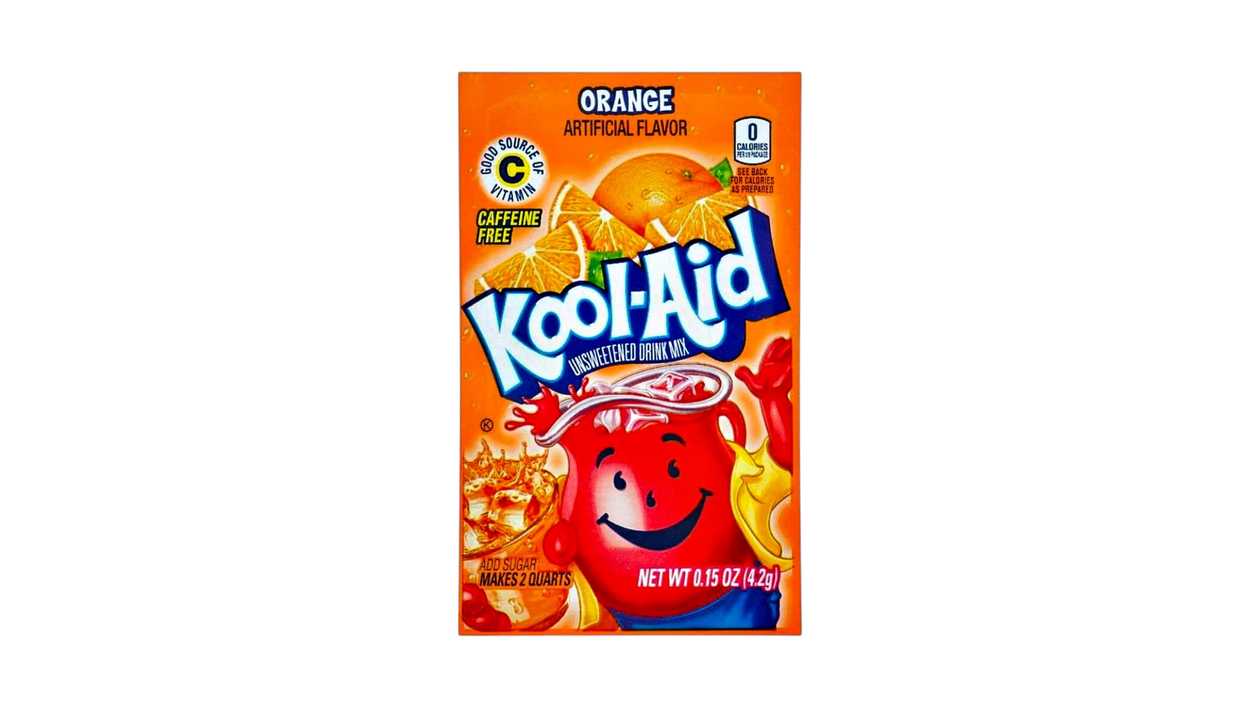 Kool-Aid Orange Drink Mix 4g