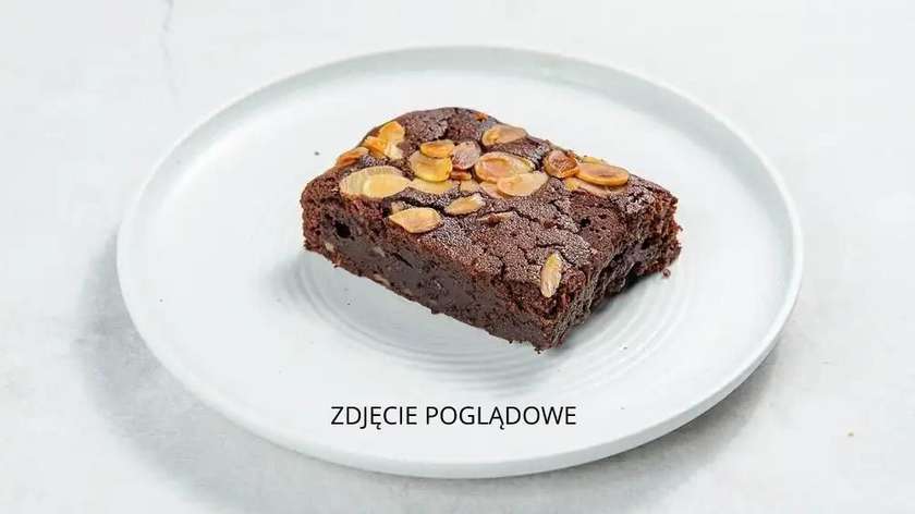 Brownie migdałowo-orzechowe W