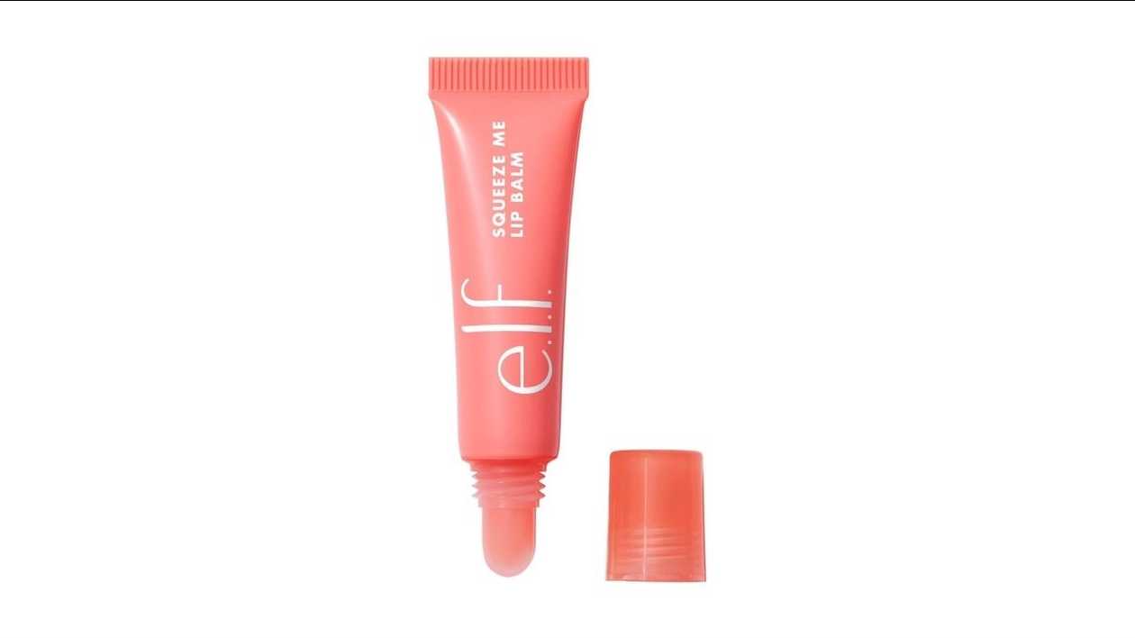 ELF  SQUEEZE ME LIP BALM STRAWBERRY  609332819597