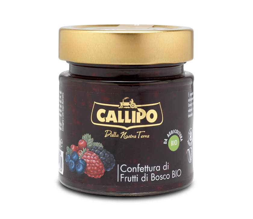 Dulceata de fructe de padure BIO, Callipo 280g