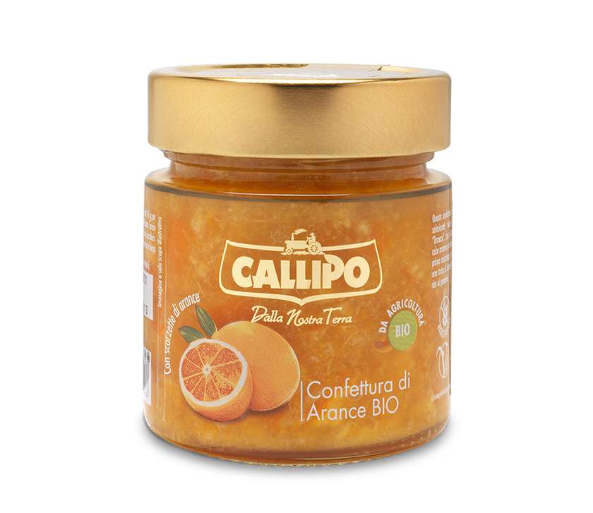 Dulceata de portocale Bio, Callipo, 280G