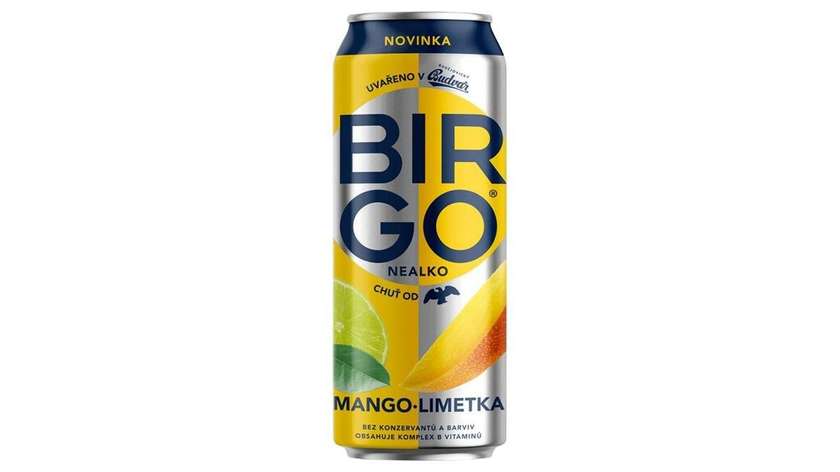 Birgo nealko mango-limetka 0,5 l