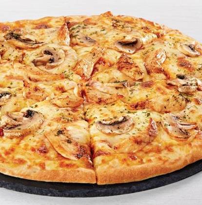 Chicken and Mushroom Pizza