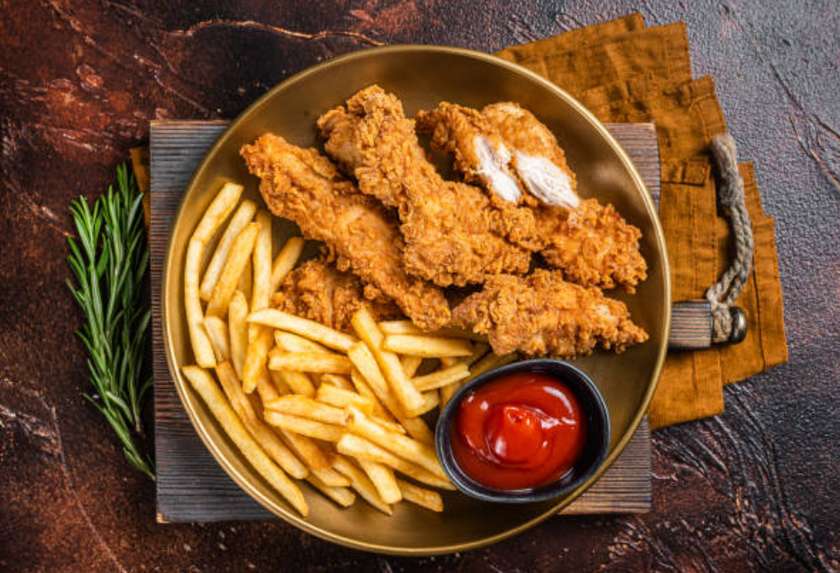 Chicken Tenders with Fries