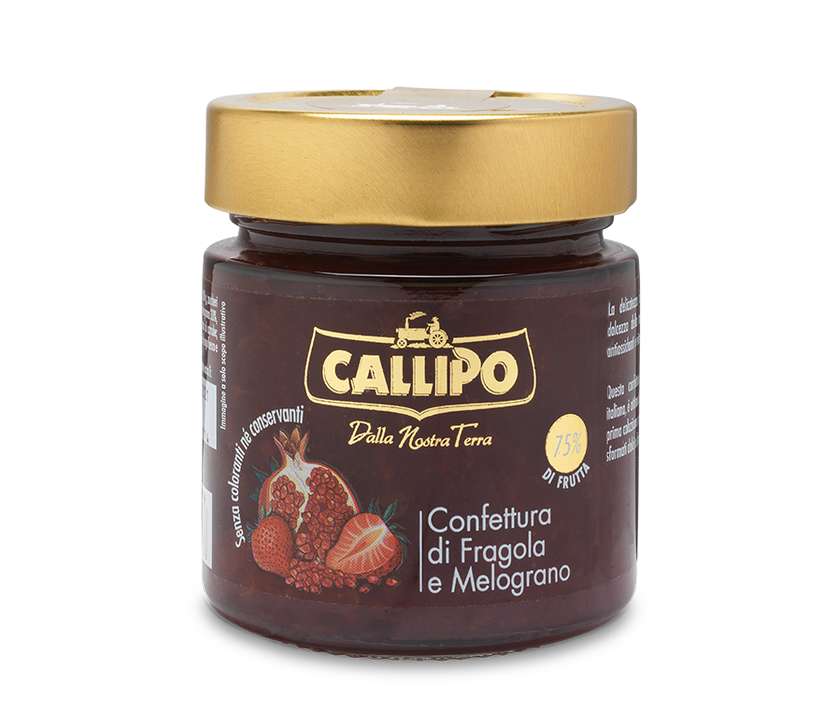 Dulceata de Capsuni si Rodie, Callipo 280g