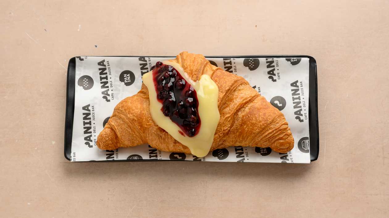 Blueberry + Custard Croissant