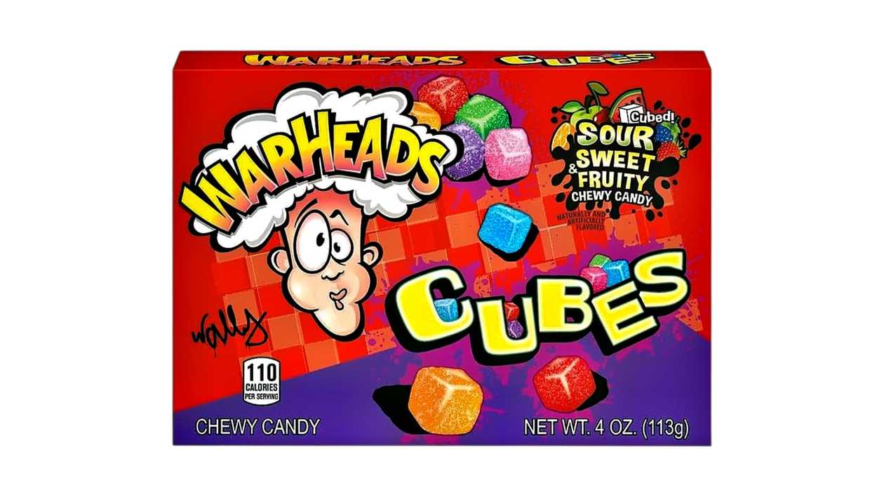 Warheads Cubes 113g