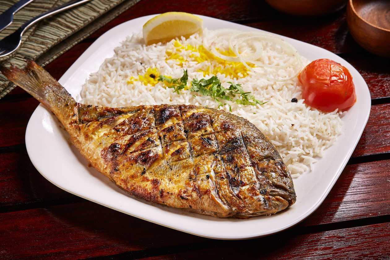 Dorada grill cu orez